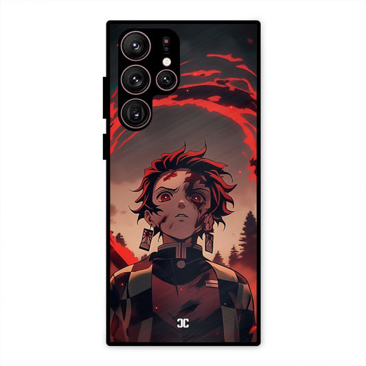 Raging Tanjiro Samsung Galaxy S22 Ultra Mobile Back Cover - Anime PrintShield Case