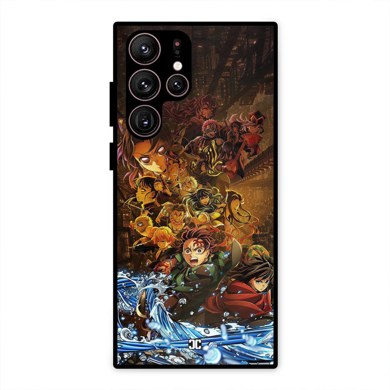 Demon Slayers Samsung Galaxy S22 Ultra Mobile Back Cover - Anime PrintShield Case