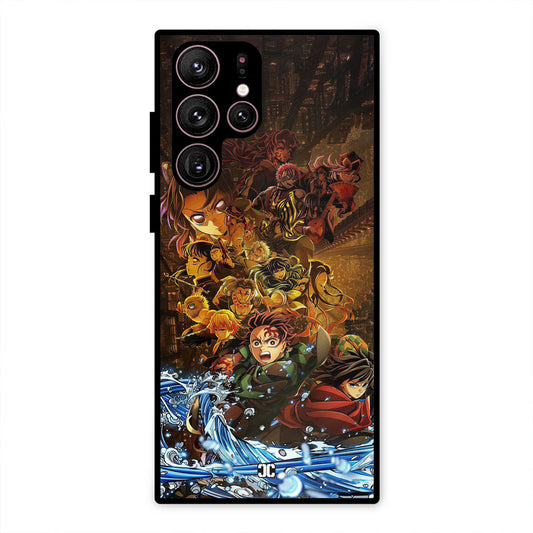 Demon Slayers Samsung Galaxy S22 Ultra Mobile Back Cover - Anime PrintShield Case