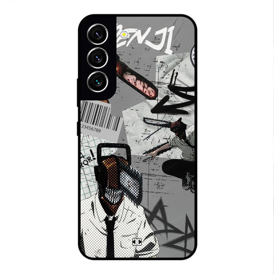 Denji Rage Samsung Galaxy S22 Mobile Back Cover - Anime PrintShield Case