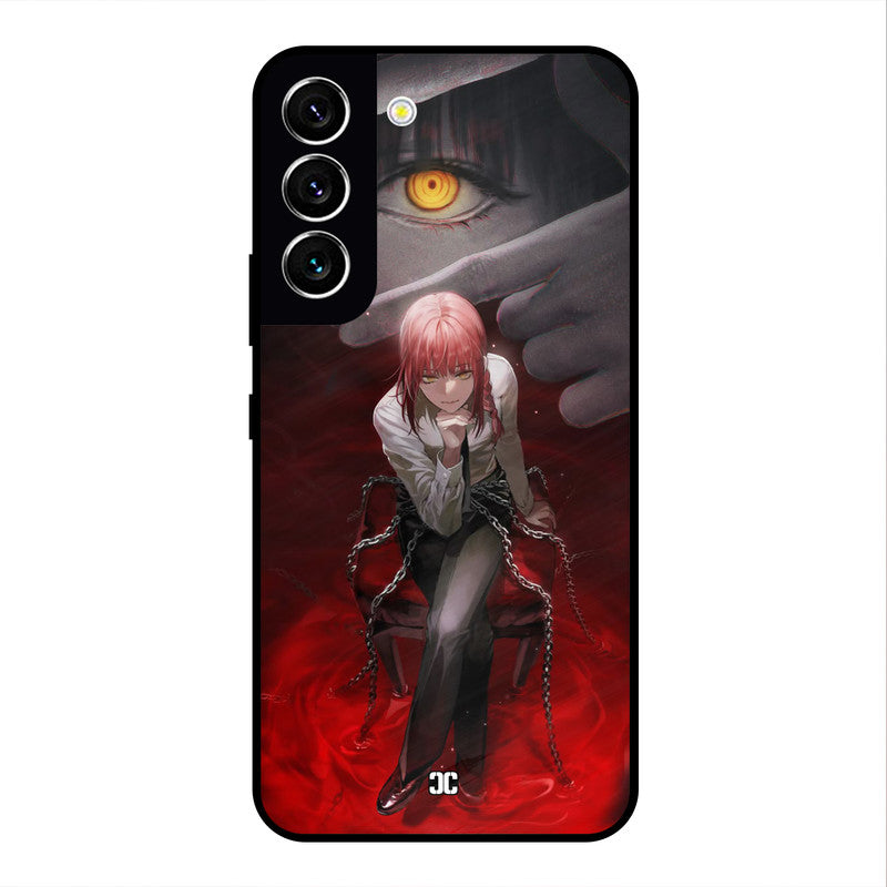Makima Chains Samsung Galaxy S22 Mobile Back Cover - Anime PrintShield Case