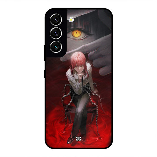 Makima Chains Samsung Galaxy S22 Mobile Back Cover - Anime PrintShield Case