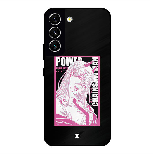 Blood Devil Power Samsung Galaxy S22 Mobile Back Cover - Anime PrintShield Case