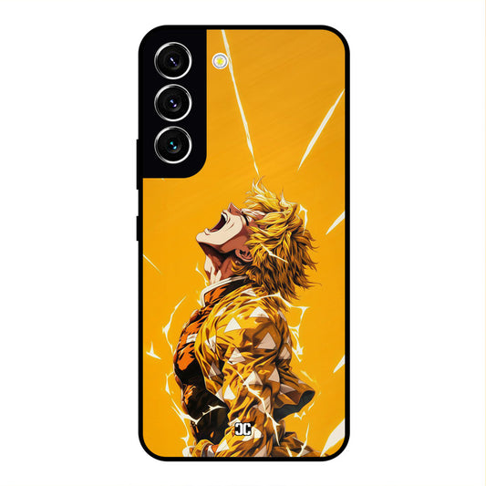 Shouting Zenitsu Samsung Galaxy S22 Mobile Back Cover - Anime PrintShield Case