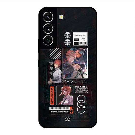 Devil Hunter Makima Samsung Galaxy S22 Mobile Back Cover - Anime PrintShield Case