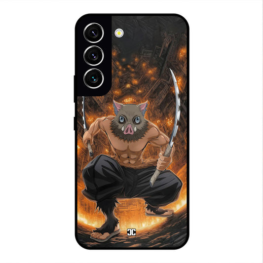 Inosuke Rage Samsung Galaxy S22 Mobile Back Cover - Anime PrintShield Case