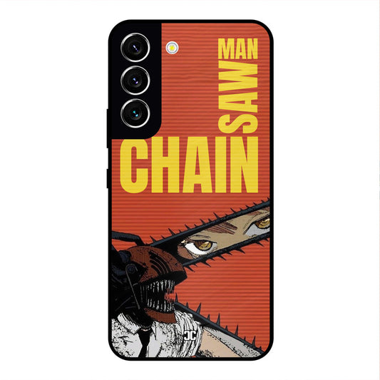 Raging Chainsaw Samsung Galaxy S22 Mobile Back Cover - Anime PrintShield Case