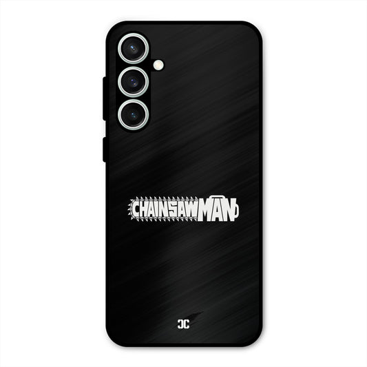 Chainsaw Logo Samsung Galaxy S23 FE Mobile Back Cover - Anime PrintShield Case