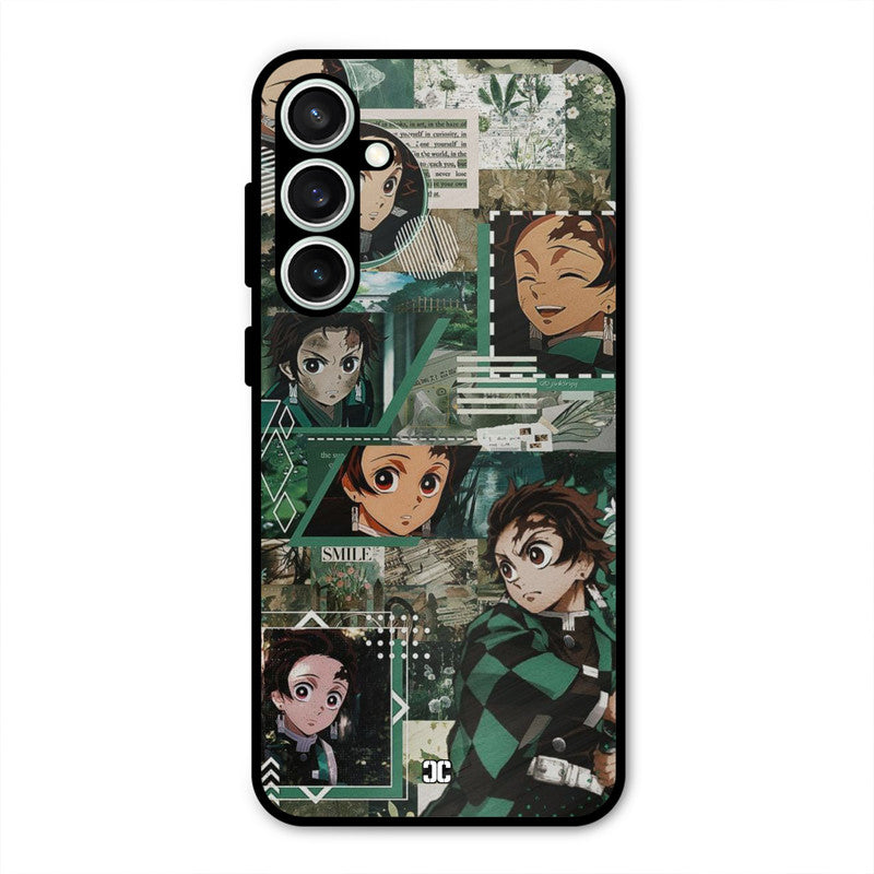 Tanjiro Thoughts Samsung Galaxy S23 FE Mobile Back Cover - Anime PrintShield Case