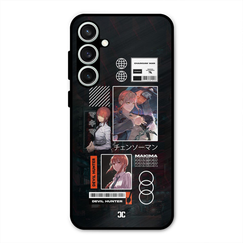 Devil Hunter Makima Samsung Galaxy S23 FE Mobile Back Cover - Anime PrintShield Case