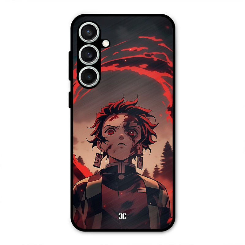 Raging Tanjiro Samsung Galaxy S23 FE Mobile Back Cover - Anime PrintShield Case
