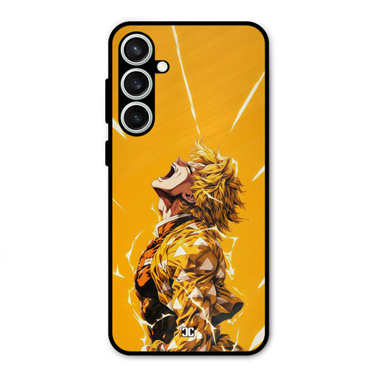 Shouting Zenitsu Samsung Galaxy S23 FE Mobile Back Cover - Anime PrintShield Case