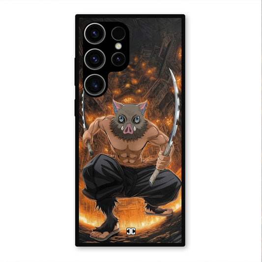 Inosuke Rage Samsung Galaxy S23 Ultra Mobile Back Cover - Anime PrintShield Case