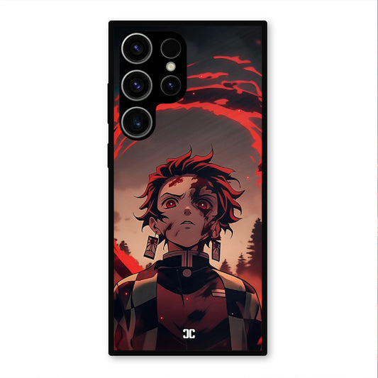 Raging Tanjiro Samsung Galaxy S23 Ultra Mobile Back Cover - Anime PrintShield Case