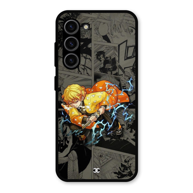 Zenitsu Manga Samsung Galaxy S23 Mobile Back Cover - Anime PrintShield Case