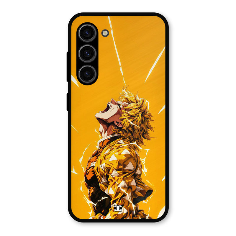 Shouting Zenitsu Samsung Galaxy S23 Mobile Back Cover - Anime PrintShield Case