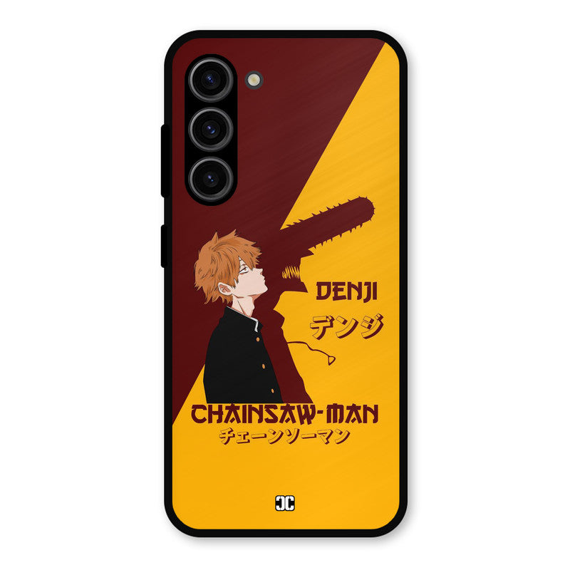 Denji Shadow Samsung Galaxy S23 Mobile Back Cover - Anime PrintShield Case