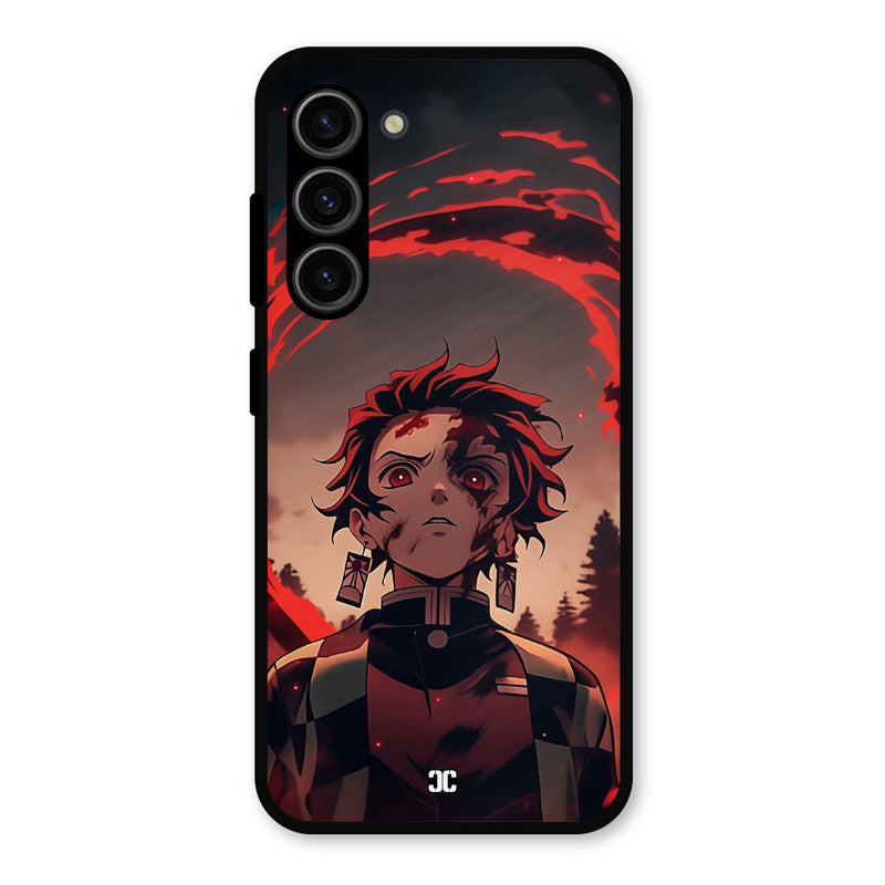 Raging Tanjiro Samsung Galaxy S23 Mobile Back Cover - Anime PrintShield Case