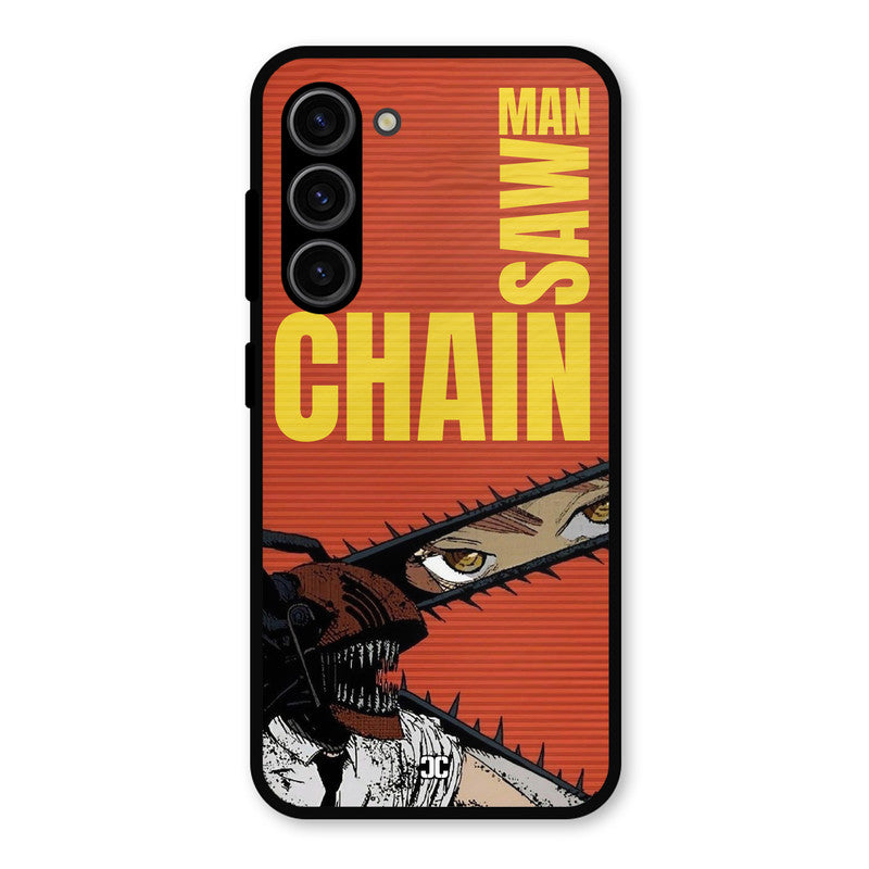 Raging Chainsaw Samsung Galaxy S23 Mobile Back Cover - Anime PrintShield Case