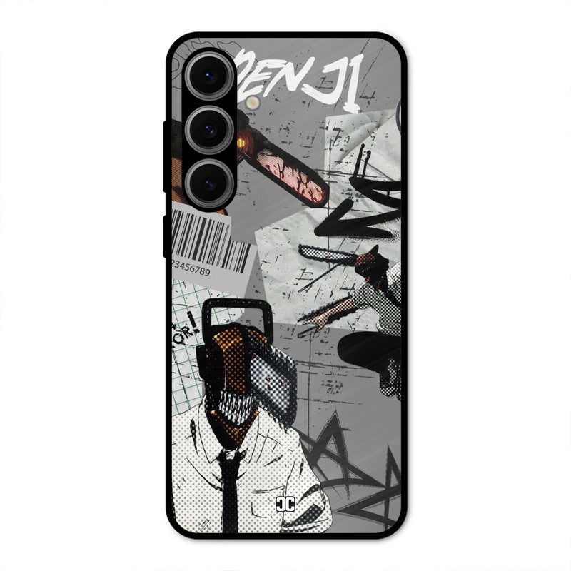 Denji Rage Samsung Galaxy S24 FE Mobile Back Cover - Anime PrintShield Case