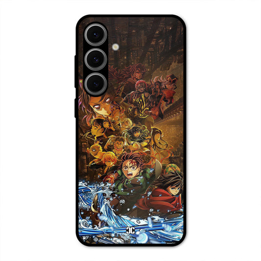 Demon Slayers Samsung Galaxy S24 FE Mobile Back Cover - Anime PrintShield Case