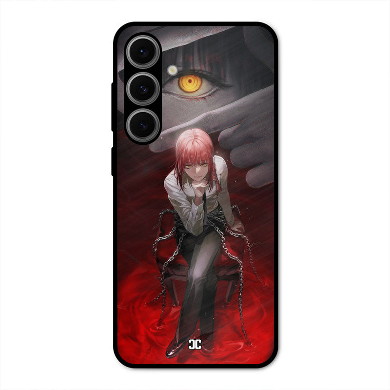 Makima Chains Samsung Galaxy S24 FE Mobile Back Cover - Anime PrintShield Case
