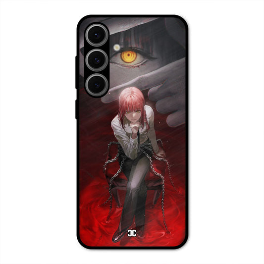 Makima Chains Samsung Galaxy S24 FE Mobile Back Cover - Anime PrintShield Case