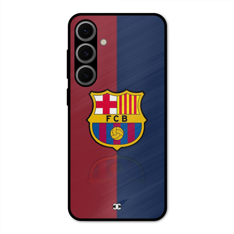 Barcelona Logo Samsung Galaxy S24 FE Mobile Back Cover - Sports PrintShield Case