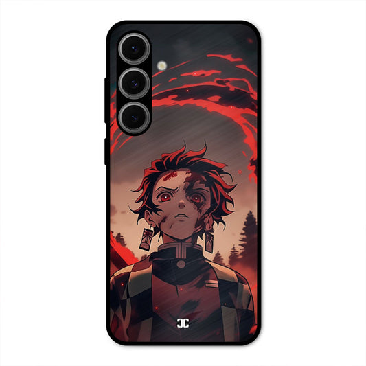 Raging Tanjiro Samsung Galaxy S24 FE Mobile Back Cover - Anime PrintShield Case