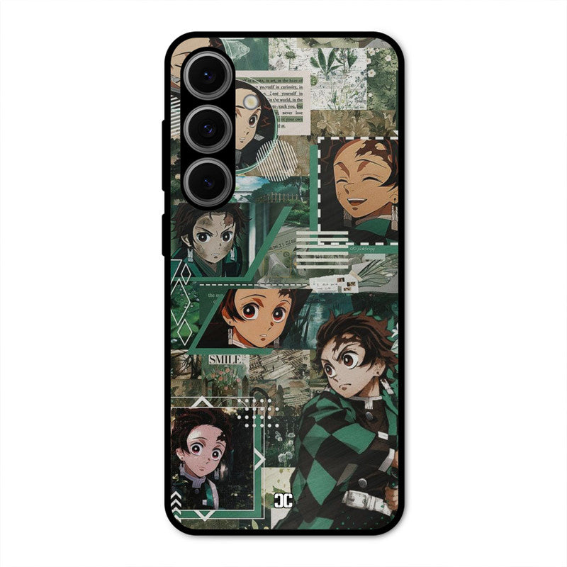 Tanjiro Thoughts Samsung Galaxy S24 FE Mobile Back Cover - Anime PrintShield Case