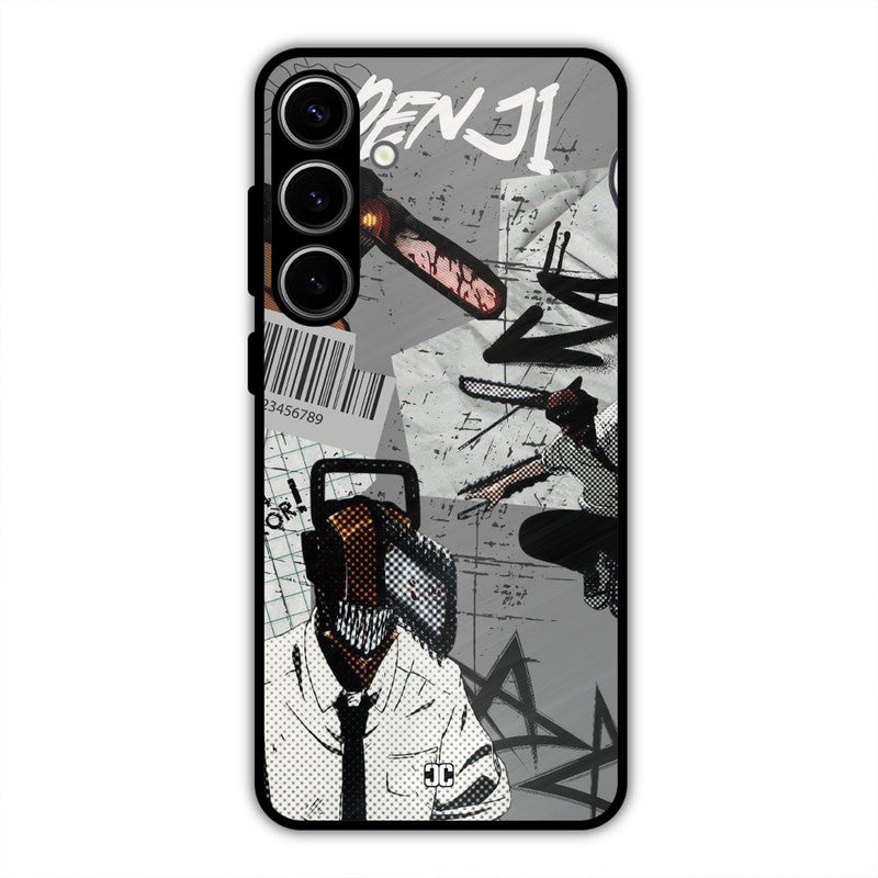 Denji Rage Samsung Galaxy S24 Plus Mobile Back Cover - Anime PrintShield Case