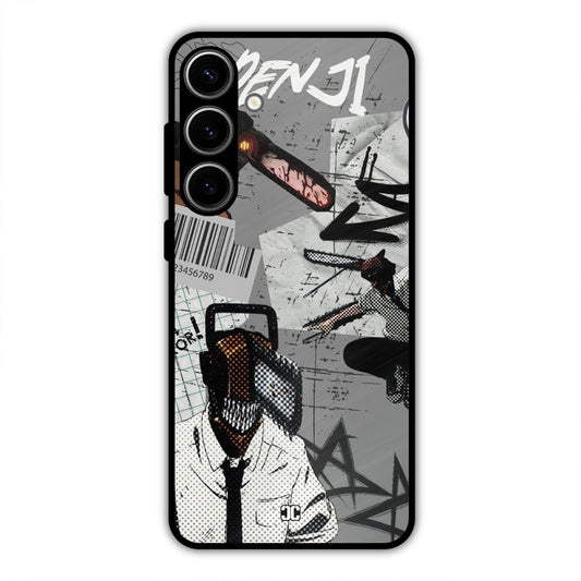 Denji Rage Samsung Galaxy S24 Plus Mobile Back Cover - Anime PrintShield Case
