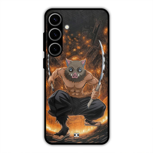 Inosuke Rage Samsung Galaxy S24 Plus Mobile Back Cover - Anime PrintShield Case