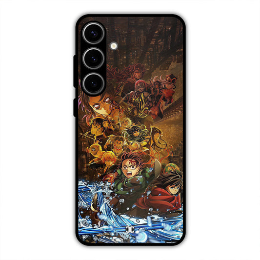 Demon Slayers Samsung Galaxy S24 Plus Mobile Back Cover - Anime PrintShield Case