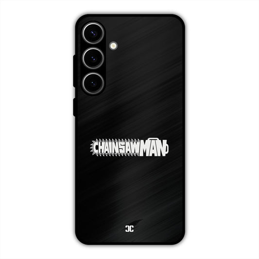 Chainsaw Logo Samsung Galaxy S24 Plus Mobile Back Cover - Anime PrintShield Case