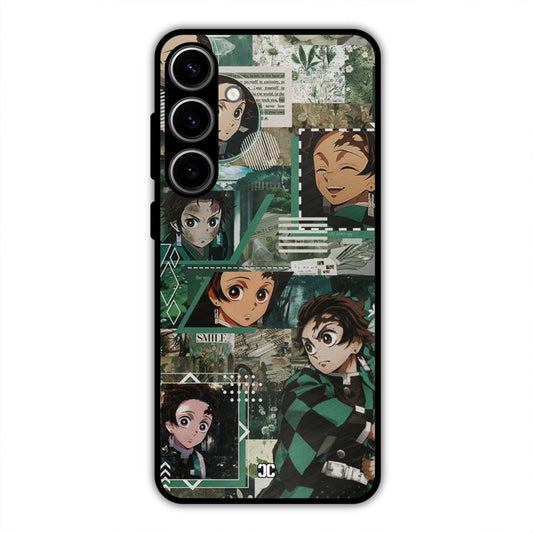 Tanjiro Thoughts Samsung Galaxy S24 Plus Mobile Back Cover - Anime PrintShield Case