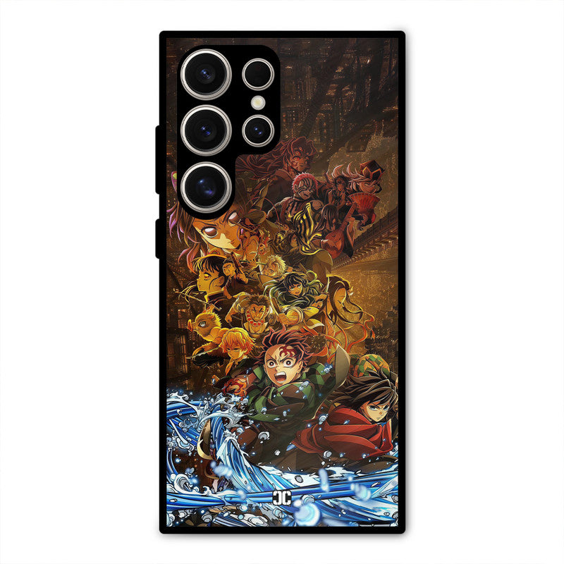 Demon Slayers Samsung Galaxy S24 Ultra Mobile Back Cover - Anime PrintShield Case