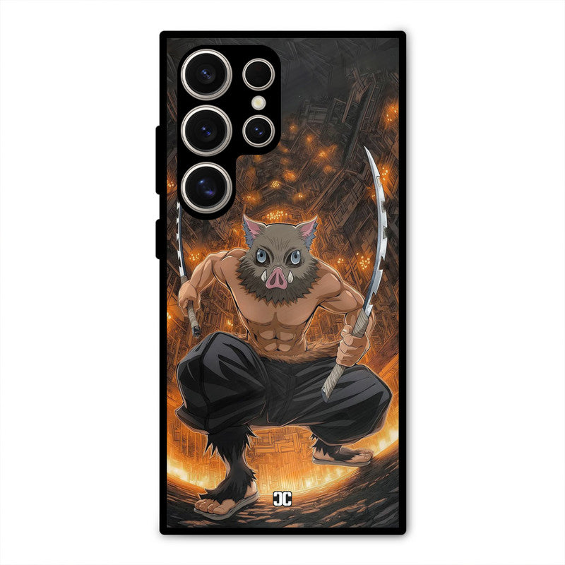 Inosuke Rage Samsung Galaxy S24 Ultra Mobile Back Cover - Anime PrintShield Case
