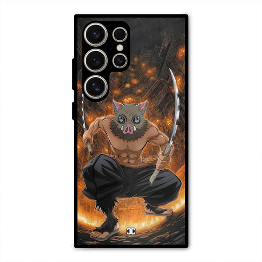 Inosuke Rage Samsung Galaxy S24 Ultra Mobile Back Cover - Anime PrintShield Case