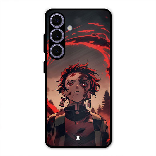 Raging Tanjiro Samsung Galaxy S24 Mobile Back Cover - Anime PrintShield Case