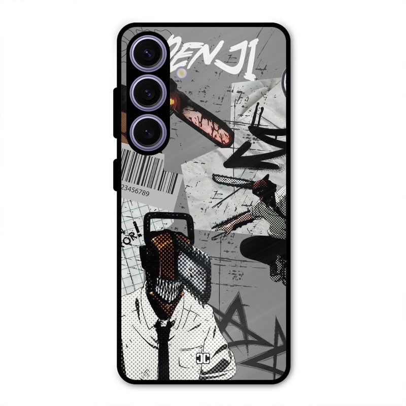Denji Rage Samsung Galaxy S24 Mobile Back Cover - Anime PrintShield Case