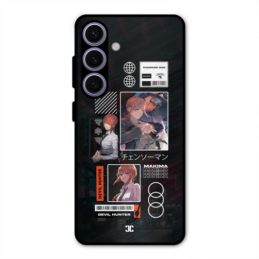 Devil Hunter Makima Samsung Galaxy S24 Mobile Back Cover - Anime PrintShield Case