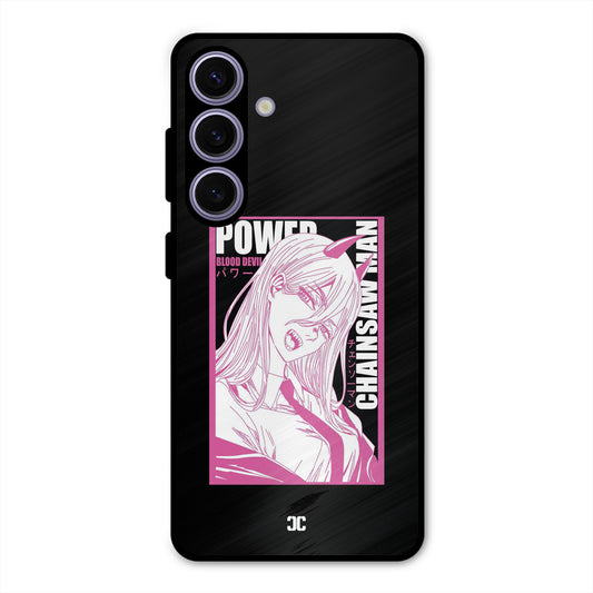 Blood Devil Power Samsung Galaxy S24 Mobile Back Cover - Anime PrintShield Case