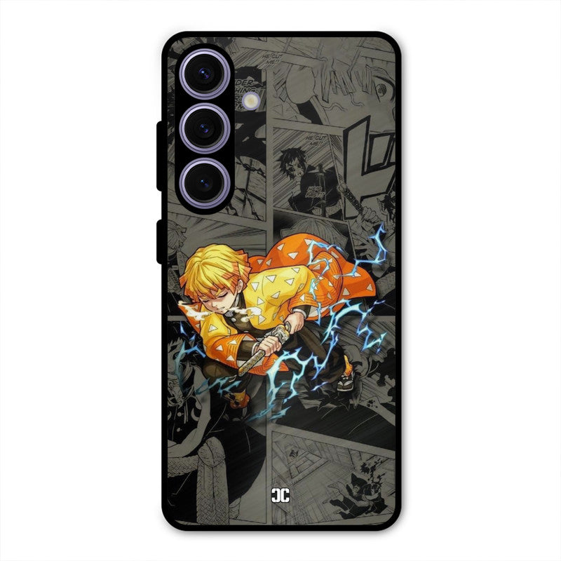Zenitsu Manga Samsung Galaxy S24 Mobile Back Cover - Anime PrintShield Case