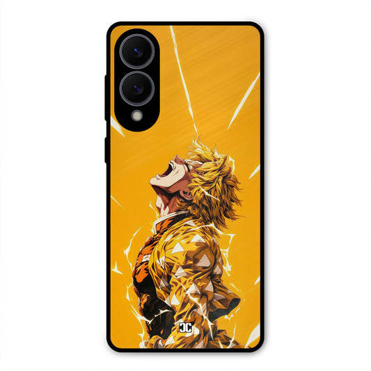 Shouting Zenitsu Samsung Galaxy S25 Edge Mobile Back Cover - Anime PrintShield Case