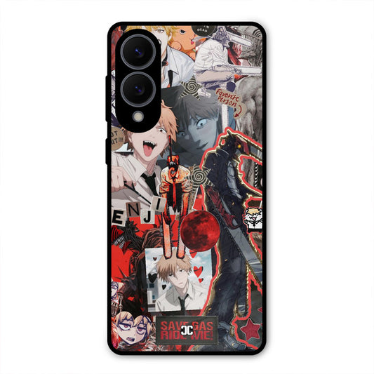Denji Thoughts Samsung Galaxy S25 Edge Mobile Back Cover - Anime PrintShield Case