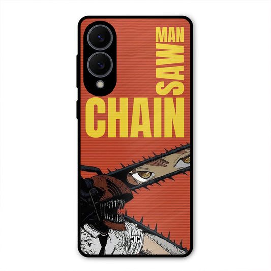 Raging Chainsaw Samsung Galaxy S25 Edge Mobile Back Cover - Anime PrintShield Case