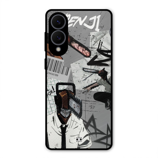 Denji Rage Samsung Galaxy S25 Edge Mobile Back Cover - Anime PrintShield Case