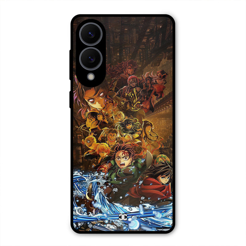 Demon Slayers Samsung Galaxy S25 Edge Mobile Back Cover - Anime PrintShield Case