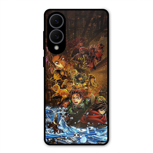 Demon Slayers Samsung Galaxy S25 Edge Mobile Back Cover - Anime PrintShield Case